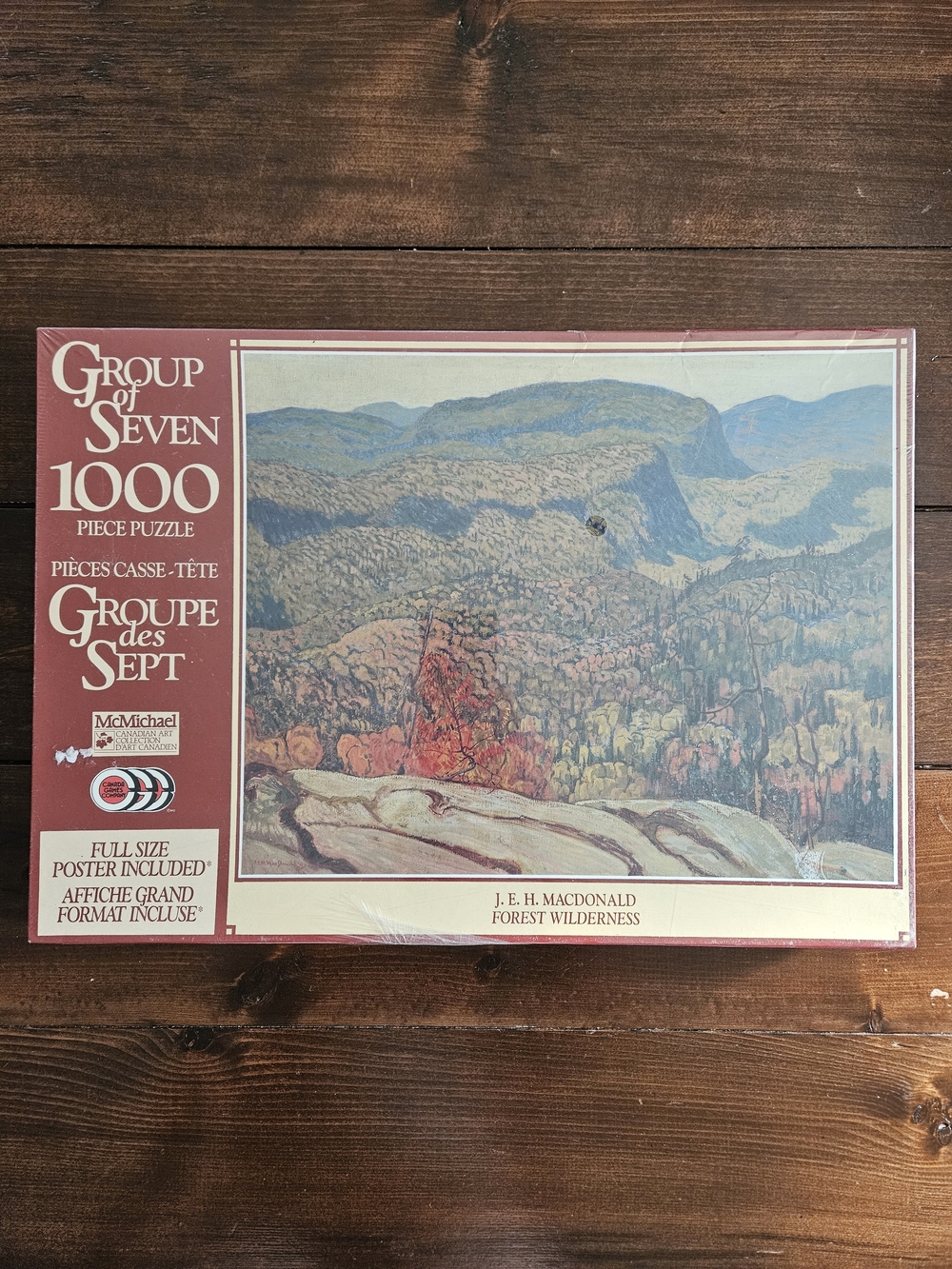 NEW Sealed Group of‎ Seven 1000 Pieces Puzzle Canadian McMichael Art Collection